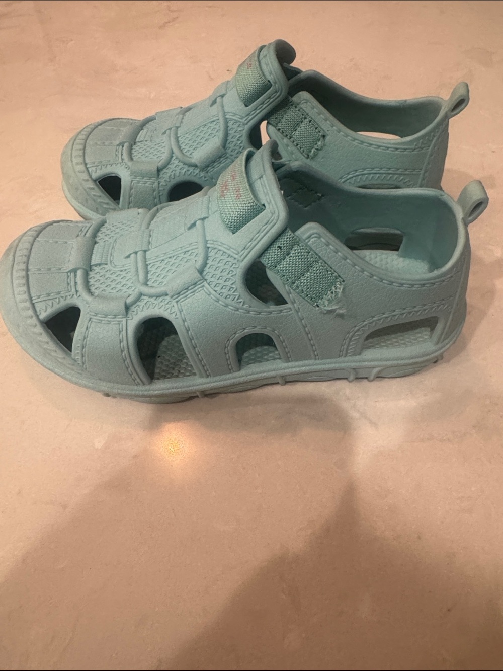 Stride Rite Kids Sport Sandals - Light Teal Size 13